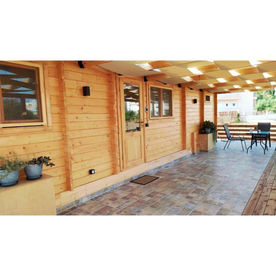 Вилла Fillip Wooden House Превеза Экстерьер фото