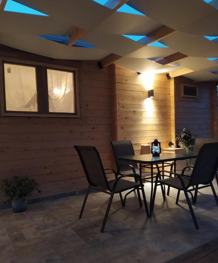 Вилла Fillip Wooden House Превеза Экстерьер фото